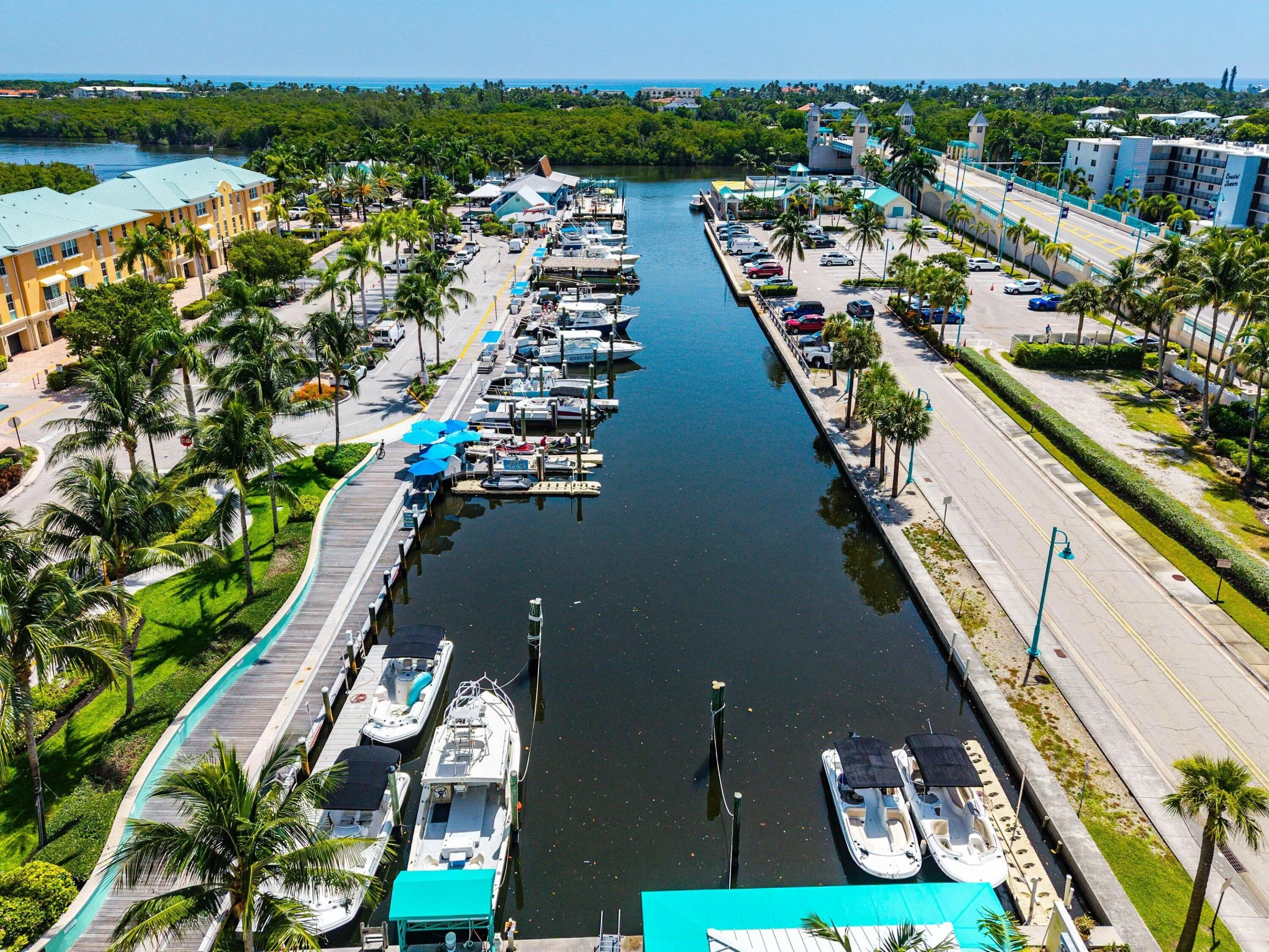 Marina Aerial View