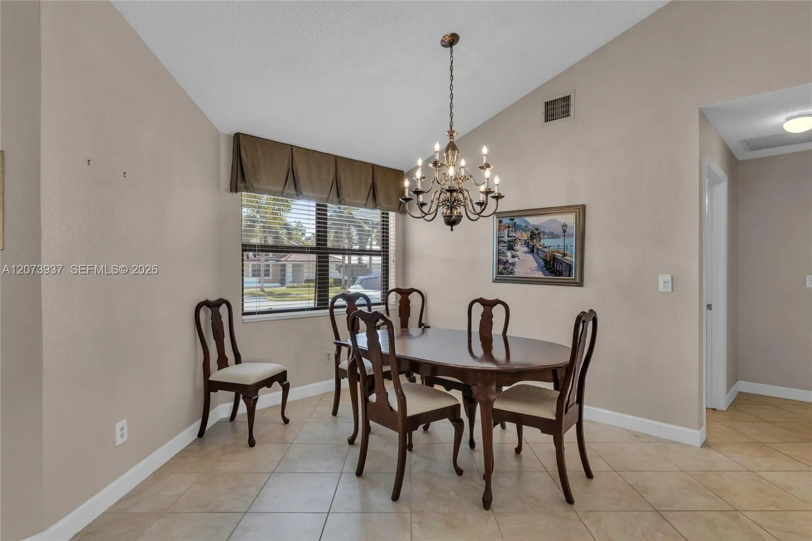 Formal dining room with plenty of room for entertaining