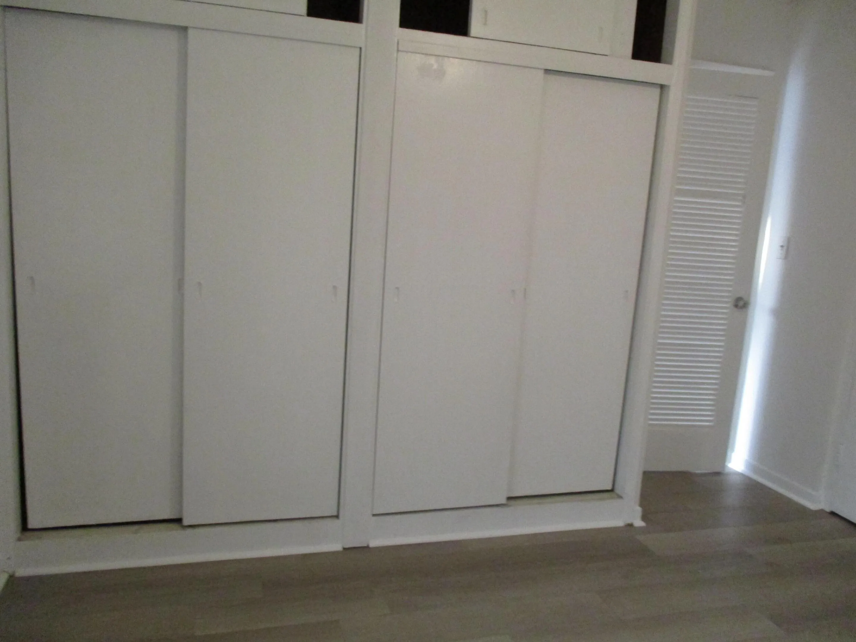 Ample closets