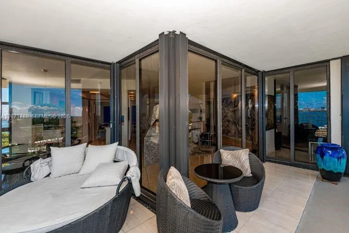 large wrap-around balcony