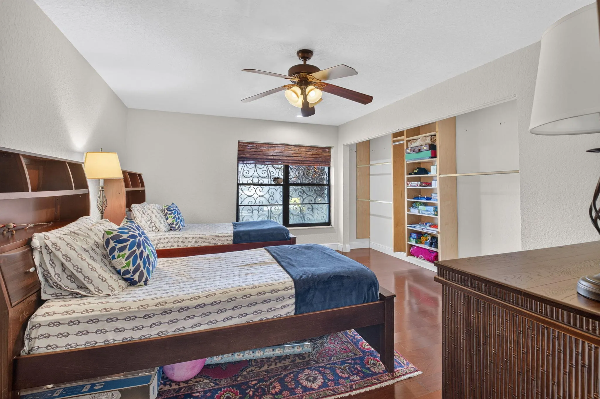 Large bedroom 2 is great for guests.