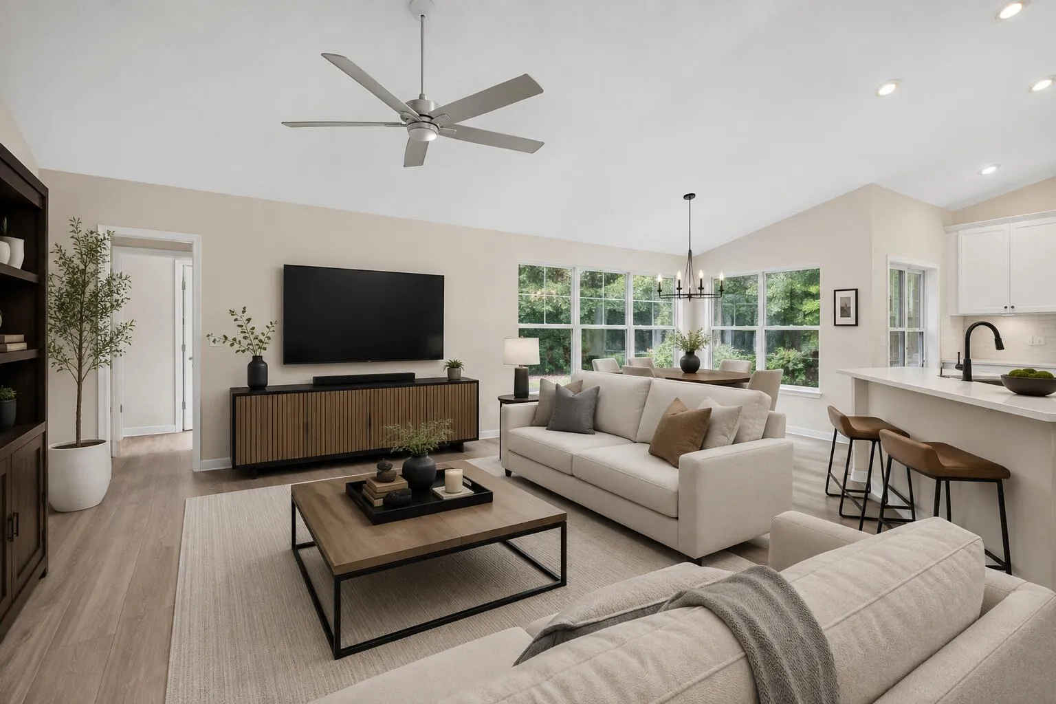 Digitally Altered / Concept Rendering: Image depicts potential post-renovation possibilities. Refer to original photos for current physical condition.