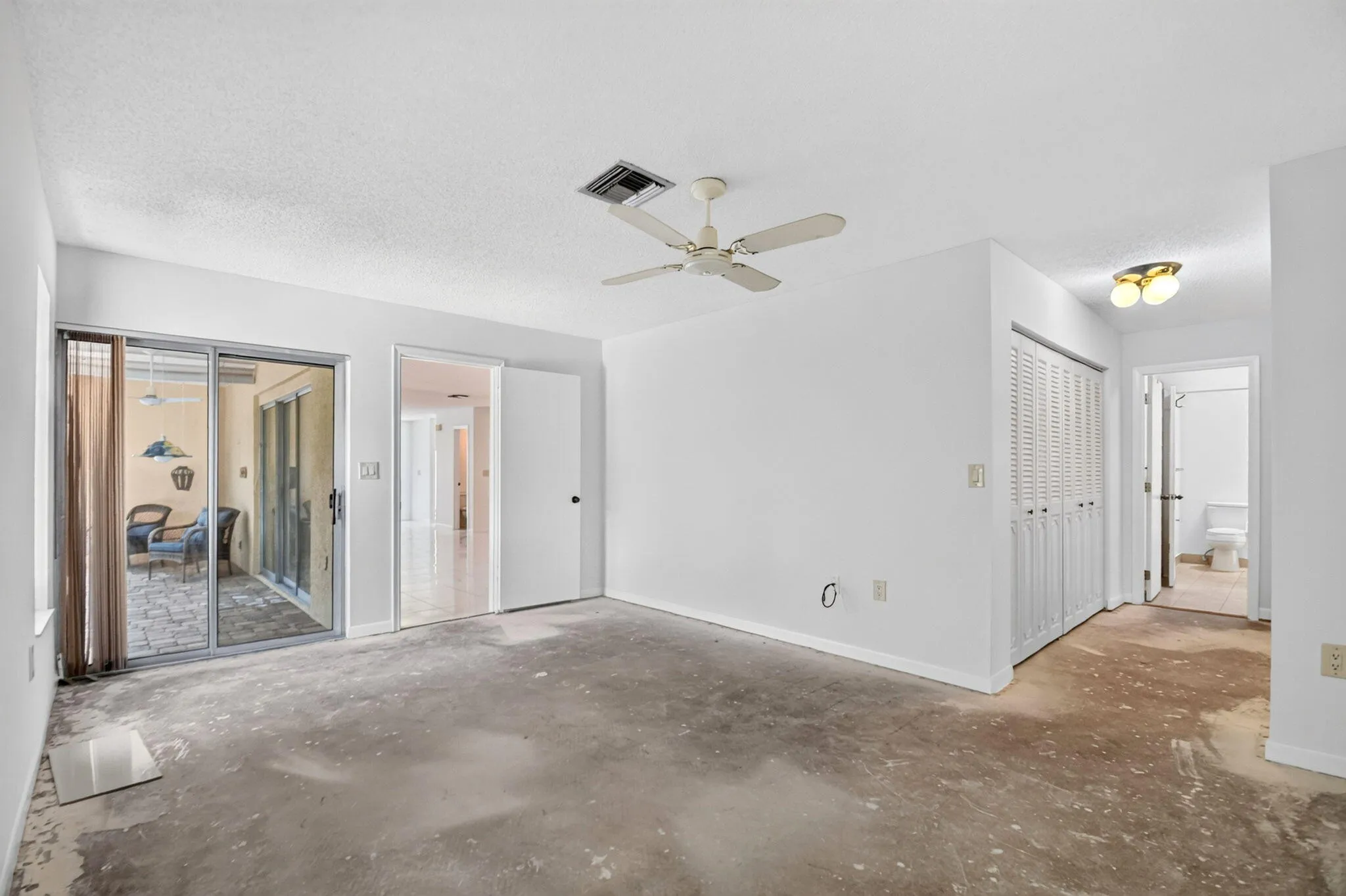 Cement Floors unfinished