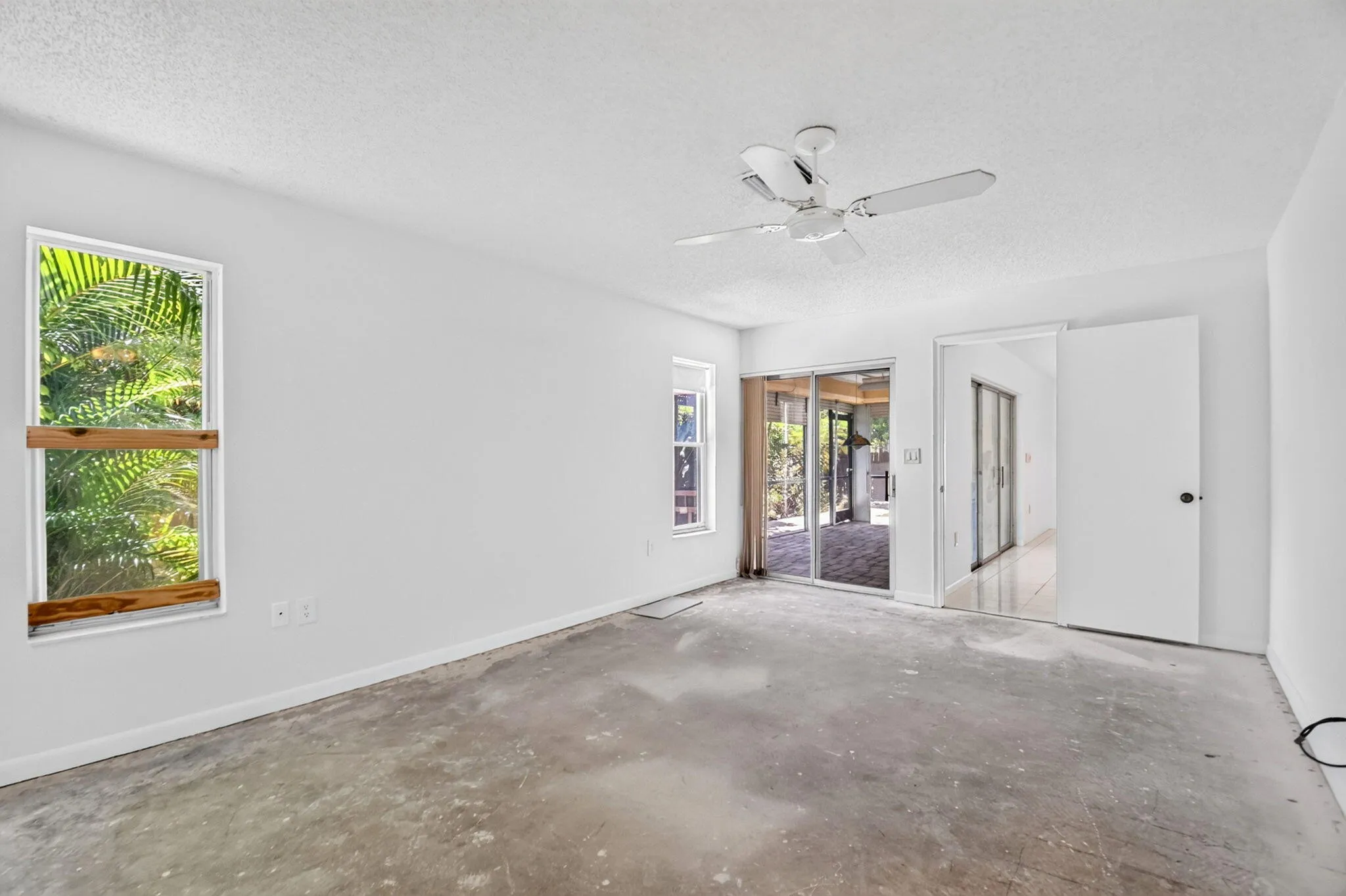 Cement Floors unfinished