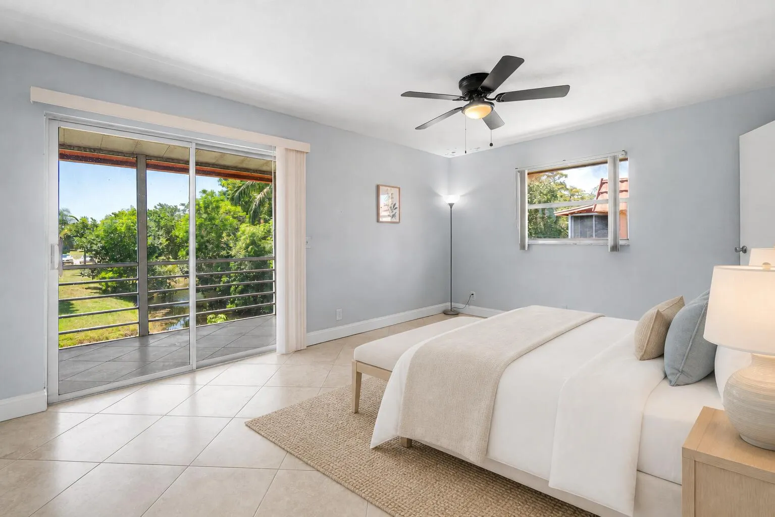 Staged Primary Bedroom