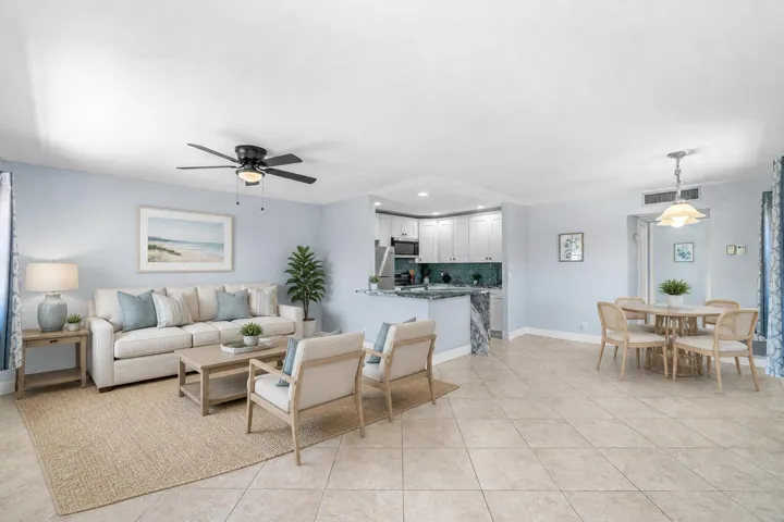 Staged Living Area