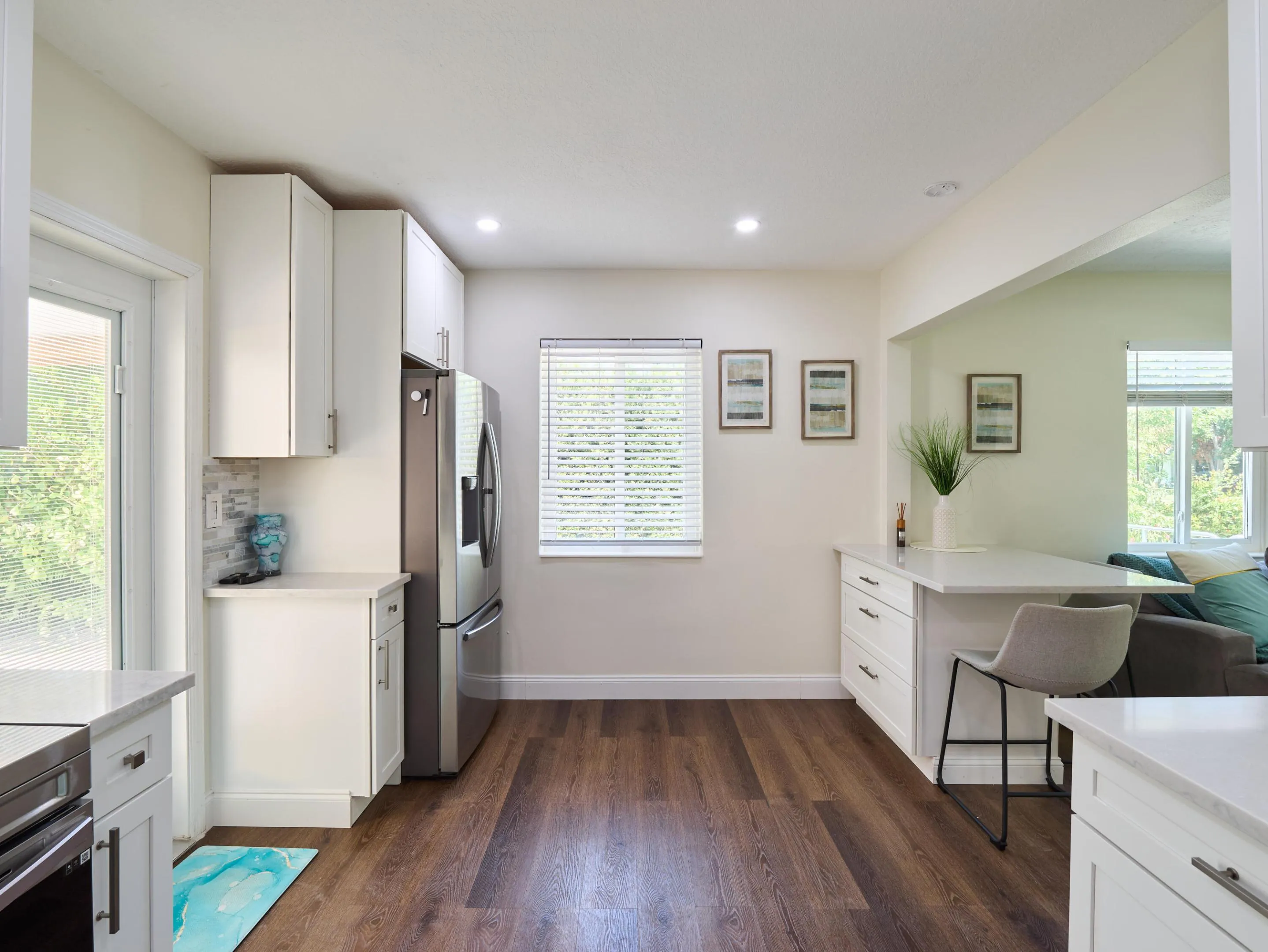 spacious kitchen