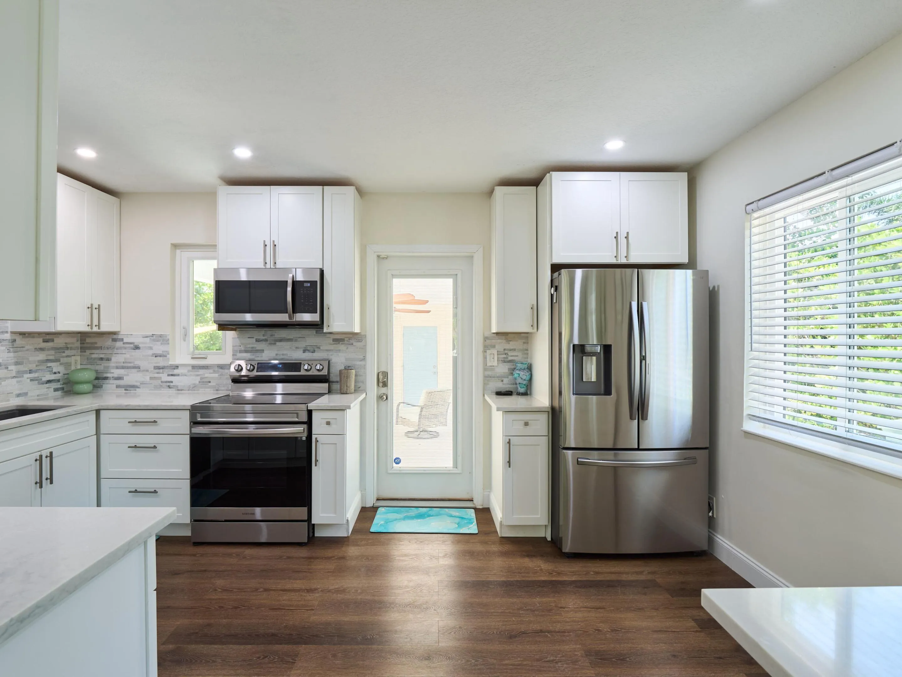 larger kitchen