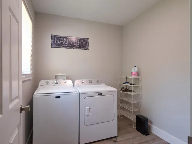 Huge Laundry in detached garage