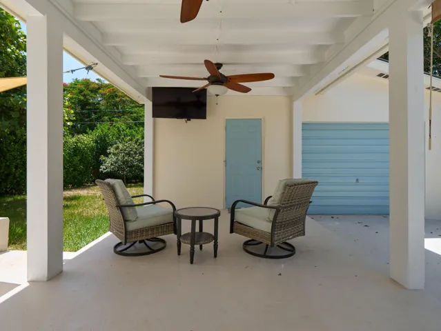 Great outdoor living area