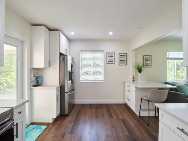 spacious kitchen