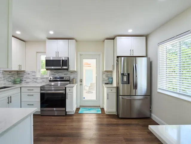 larger kitchen