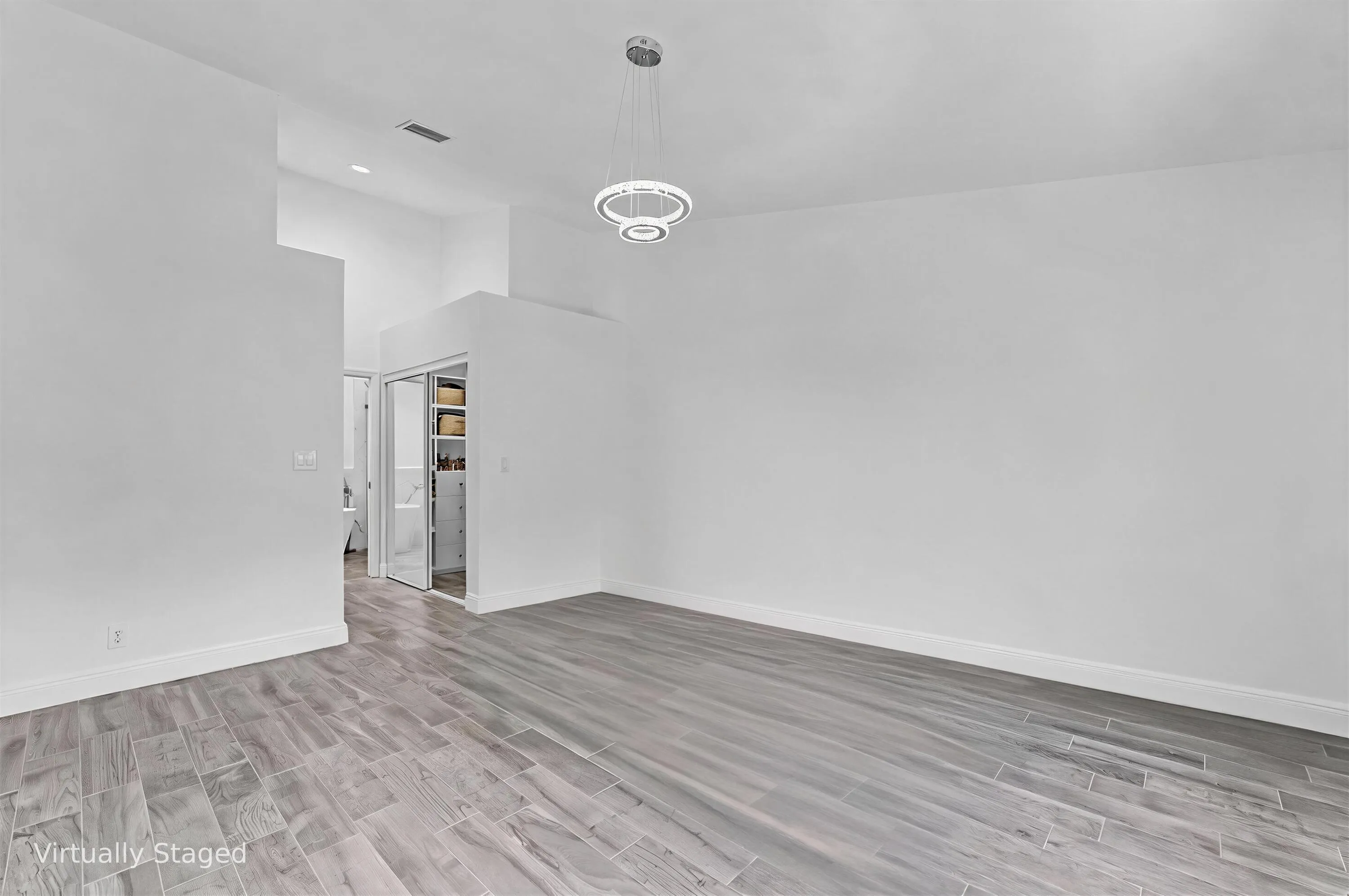 vacant bedroom