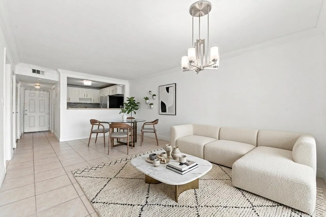 Living room Disclaimer- Virtually Staged