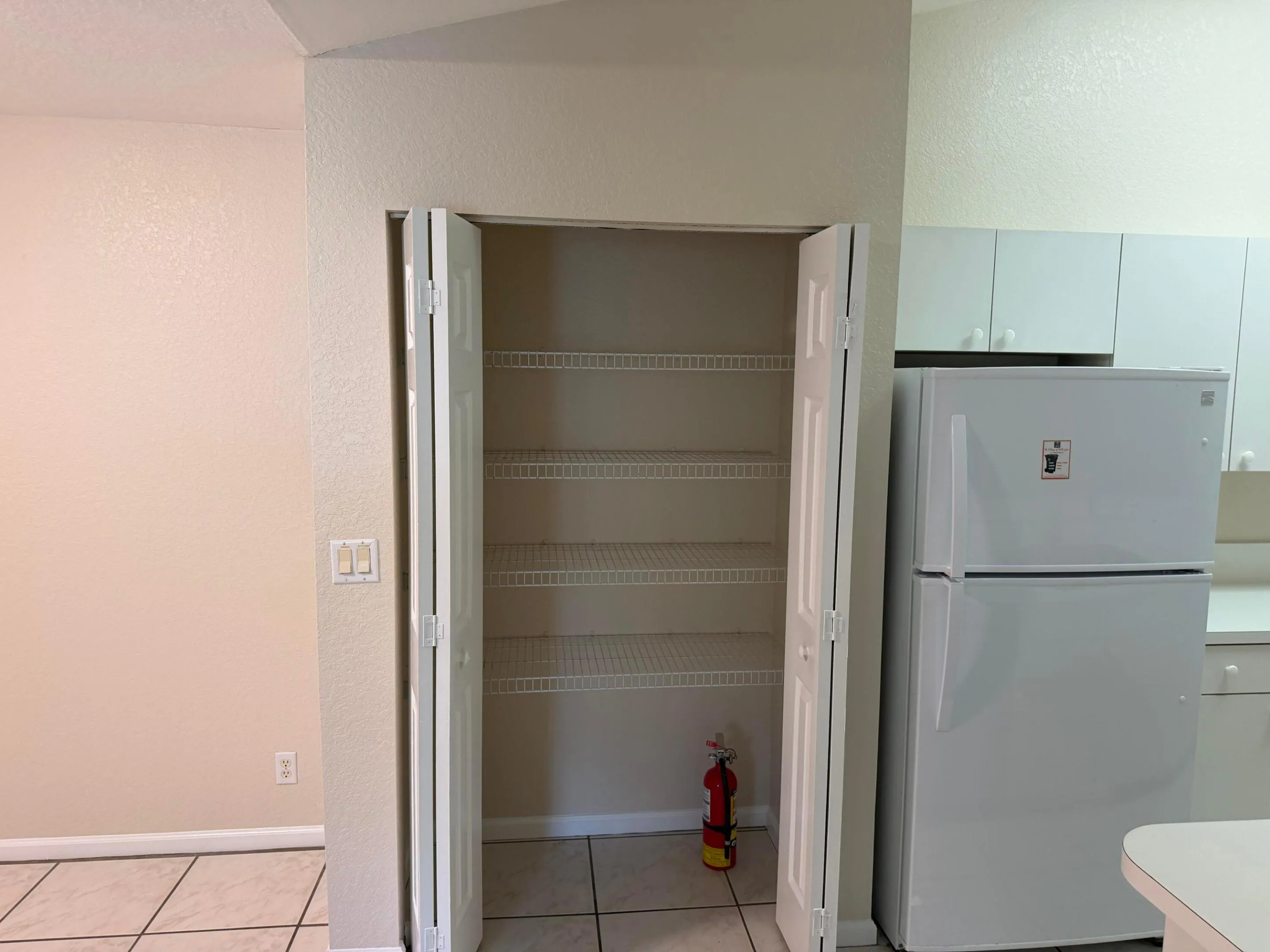 Pantry closet