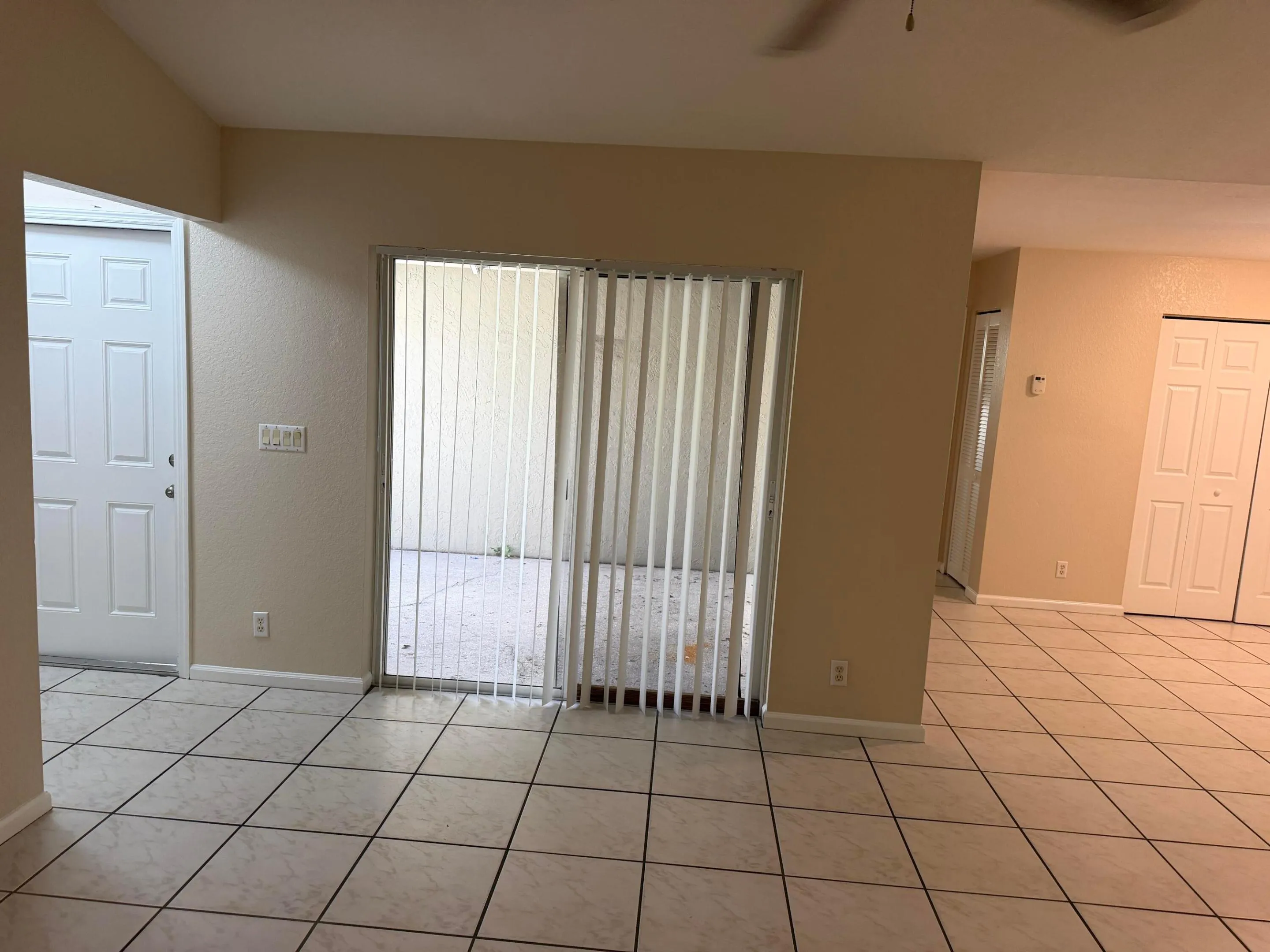 Tile throughout