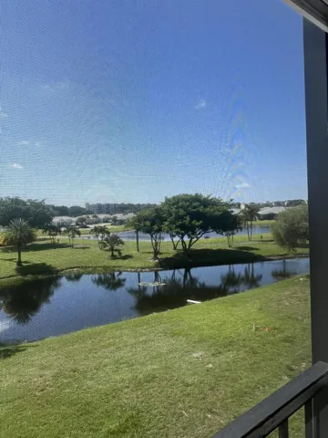 east exposure morning sun from your enclosed screened in patio facing lake views.
