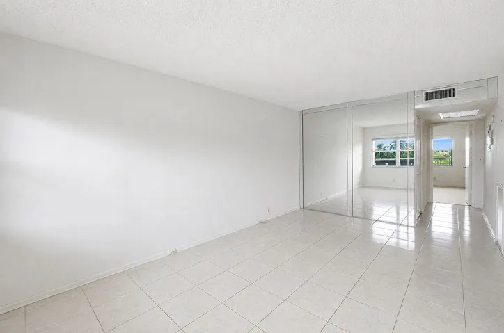 White tiled flooring throughout