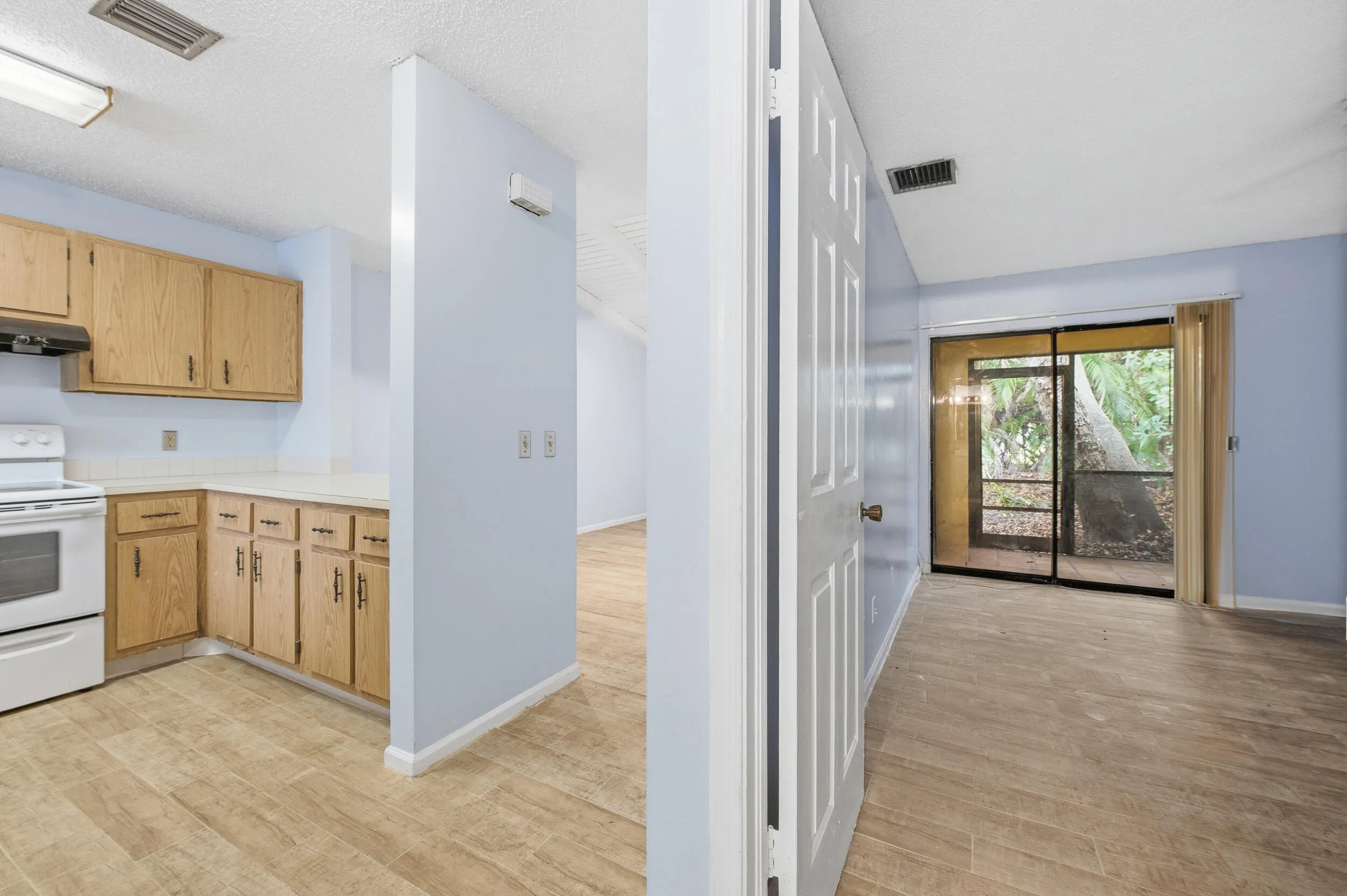 Primary bedroom entry from hallway