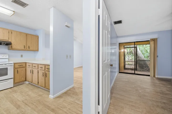 Primary bedroom entry from hallway