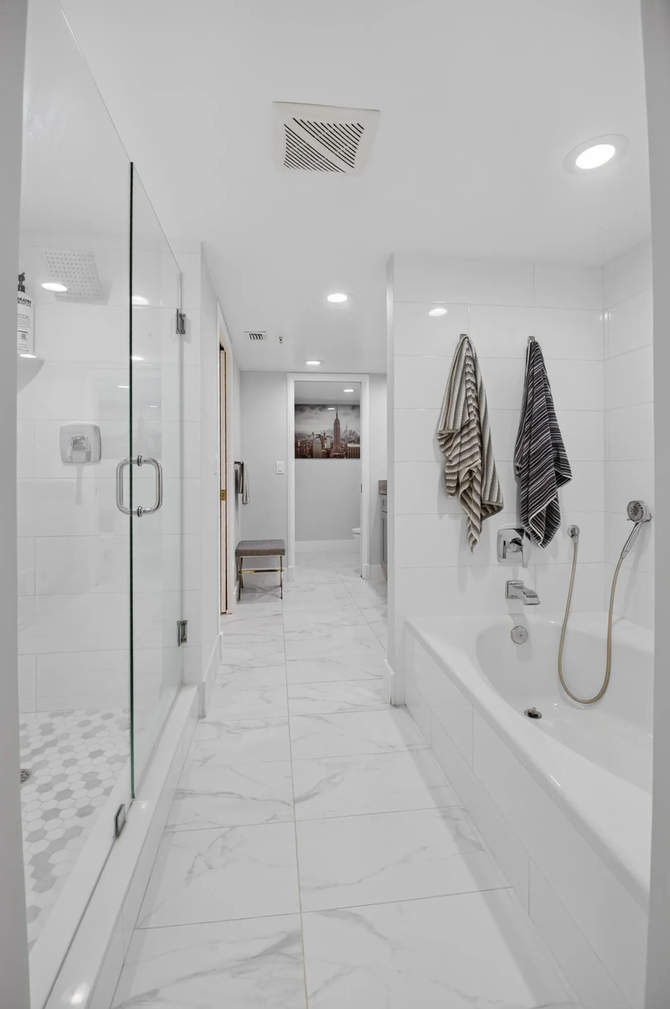 door to primary bath