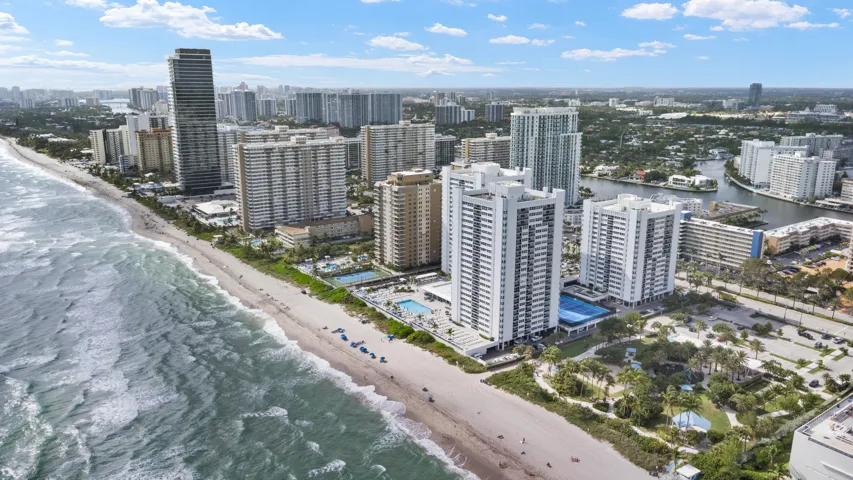 Beach View Drone