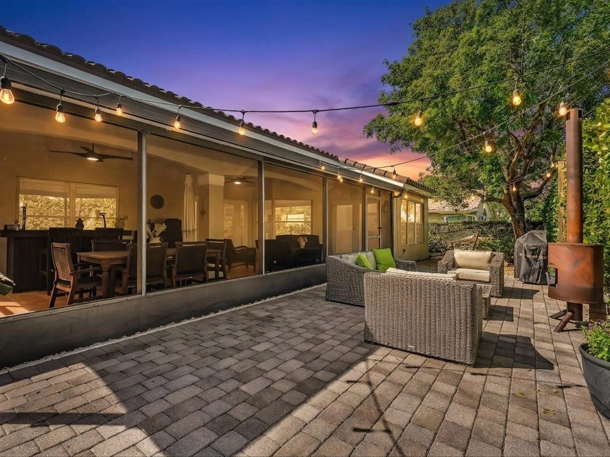 Back patio