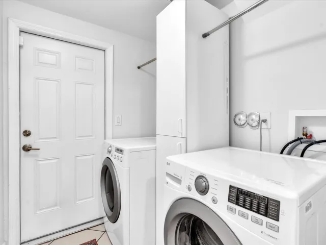 Laundry Room with laundry shoot