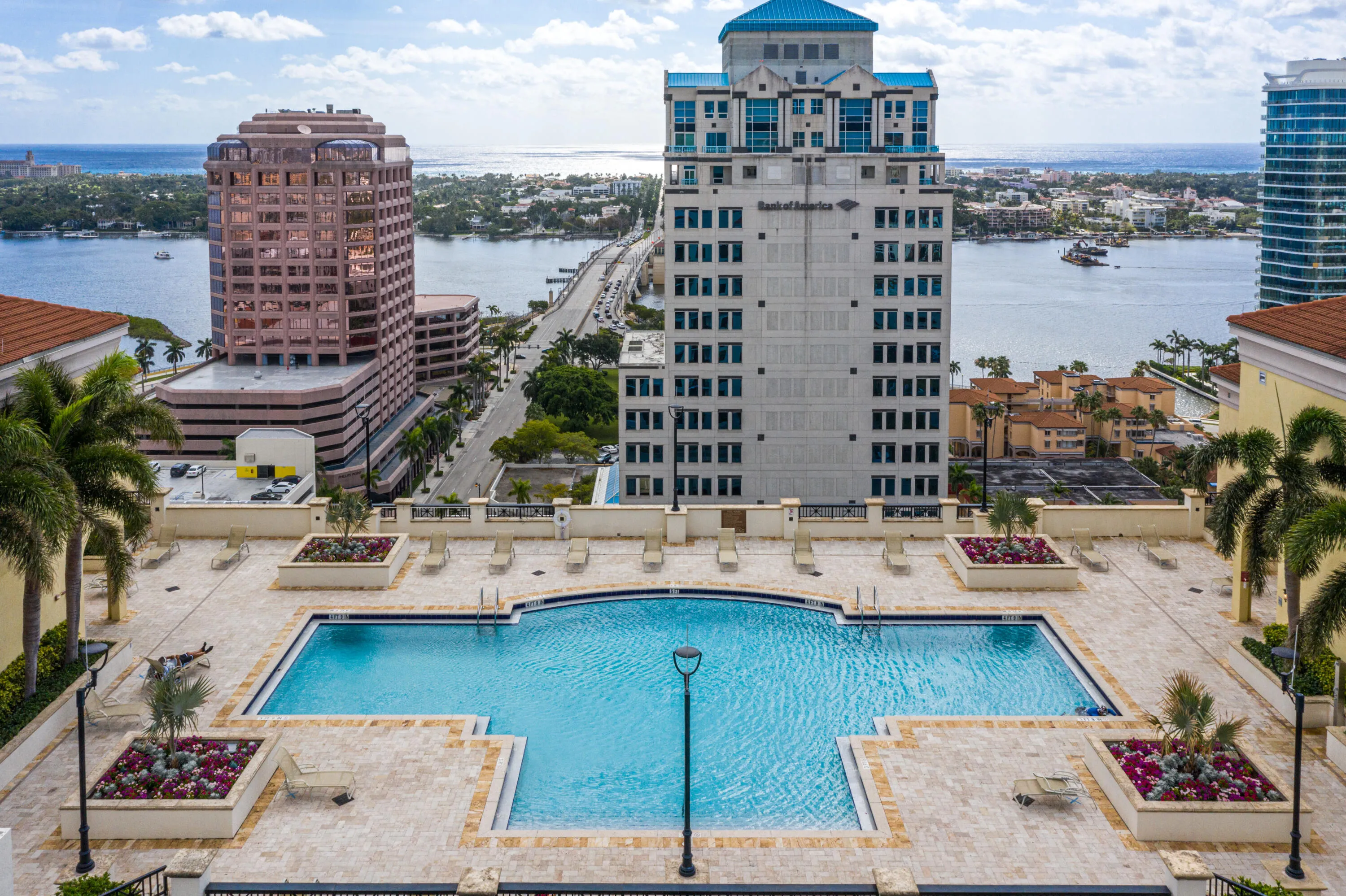 Aerial View of Pool