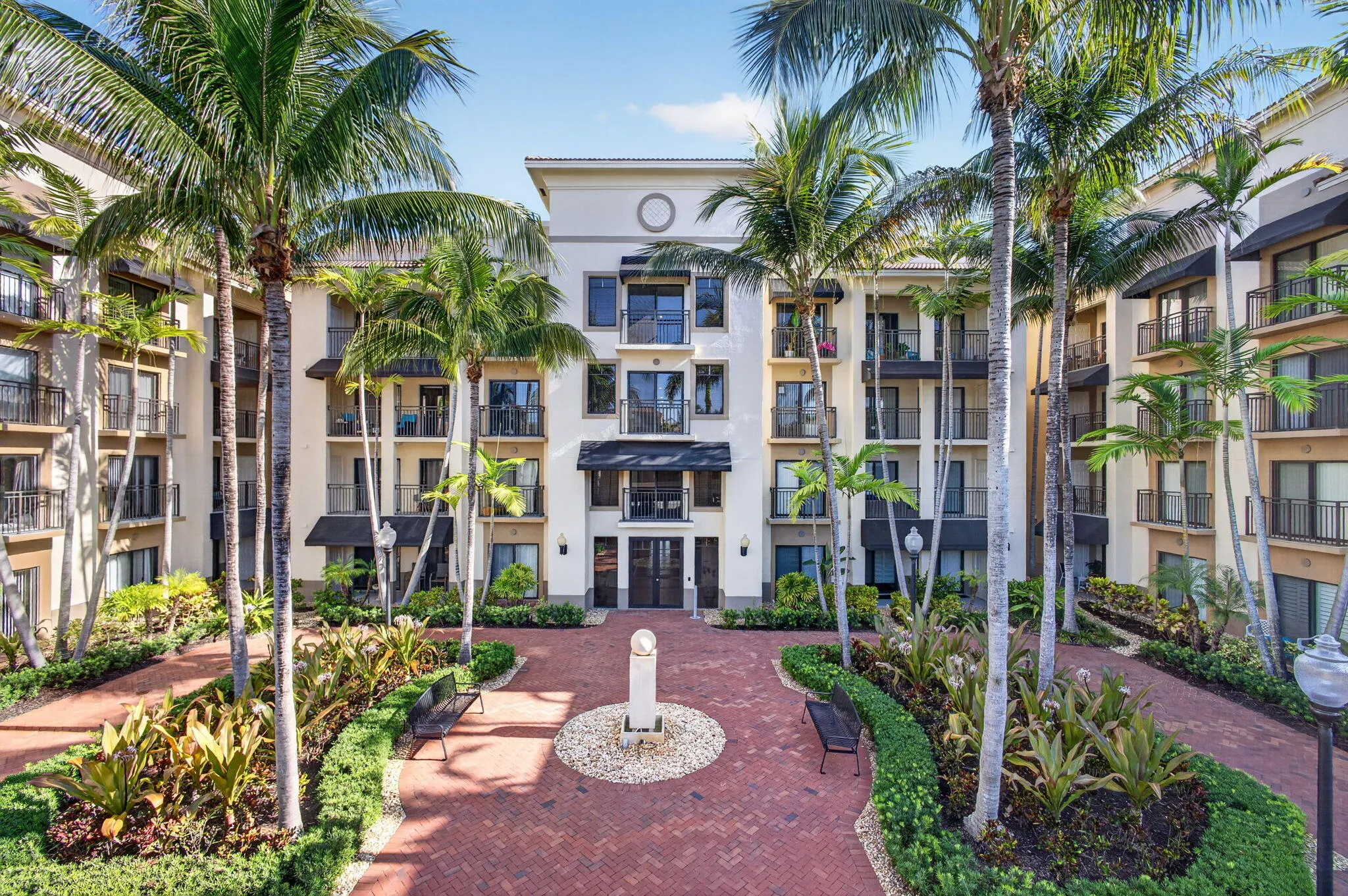 Courtyard View of Building