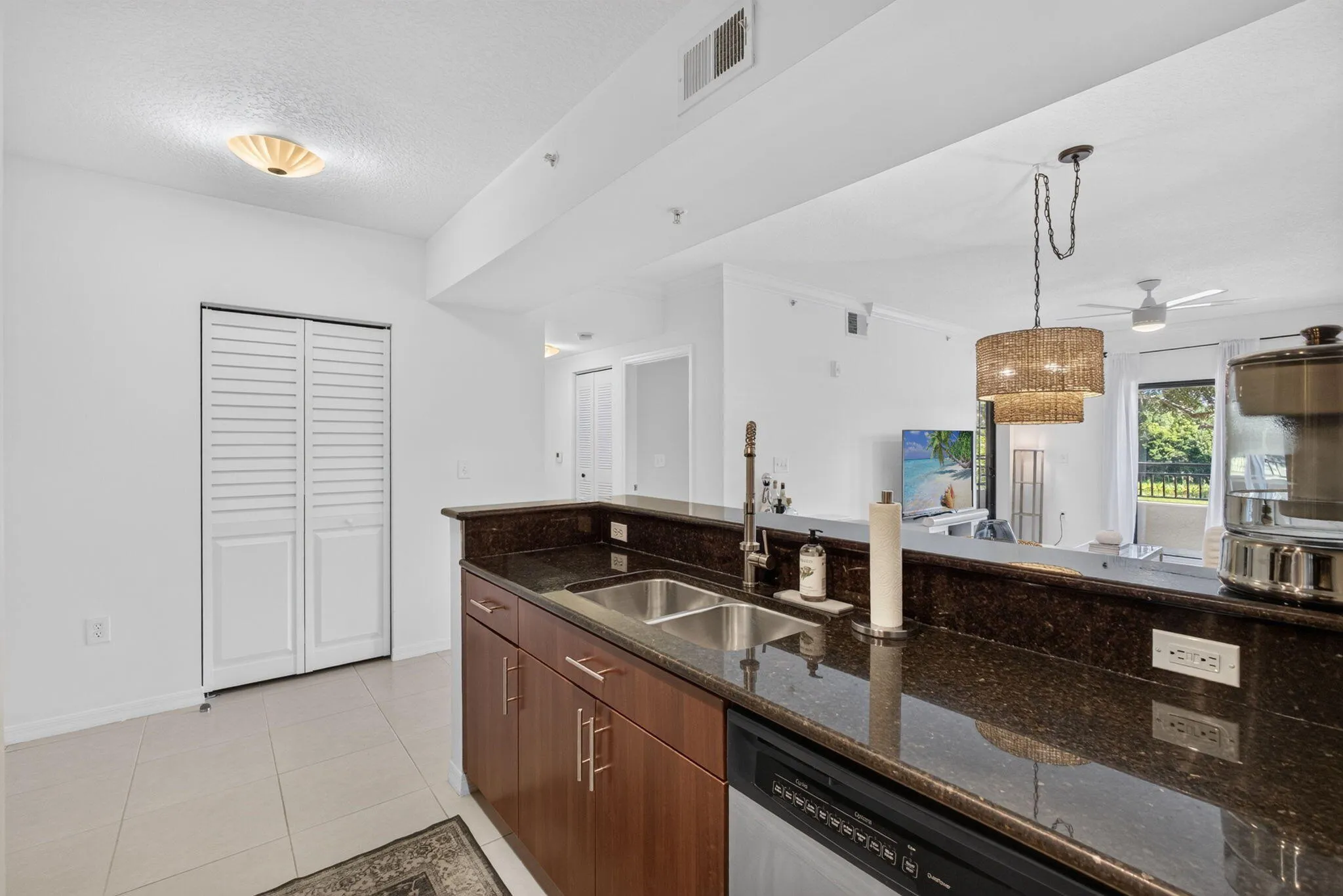 Kitchen and Laundry Closet