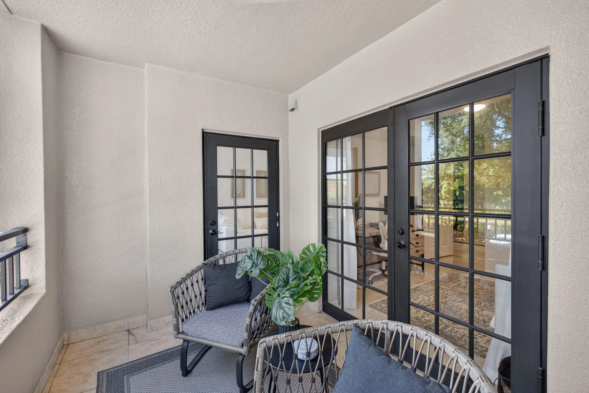 Lakefront Balcony