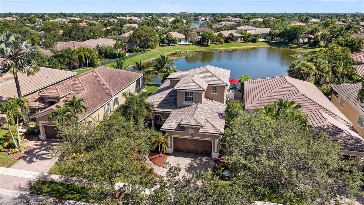 Look at that brand new roof and the beautiful lake behind it,
