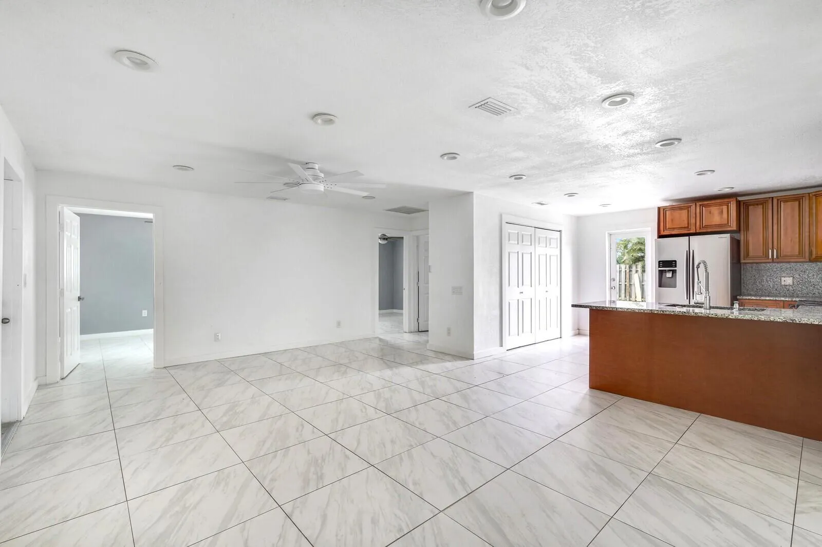 Tile Floors Throughout
