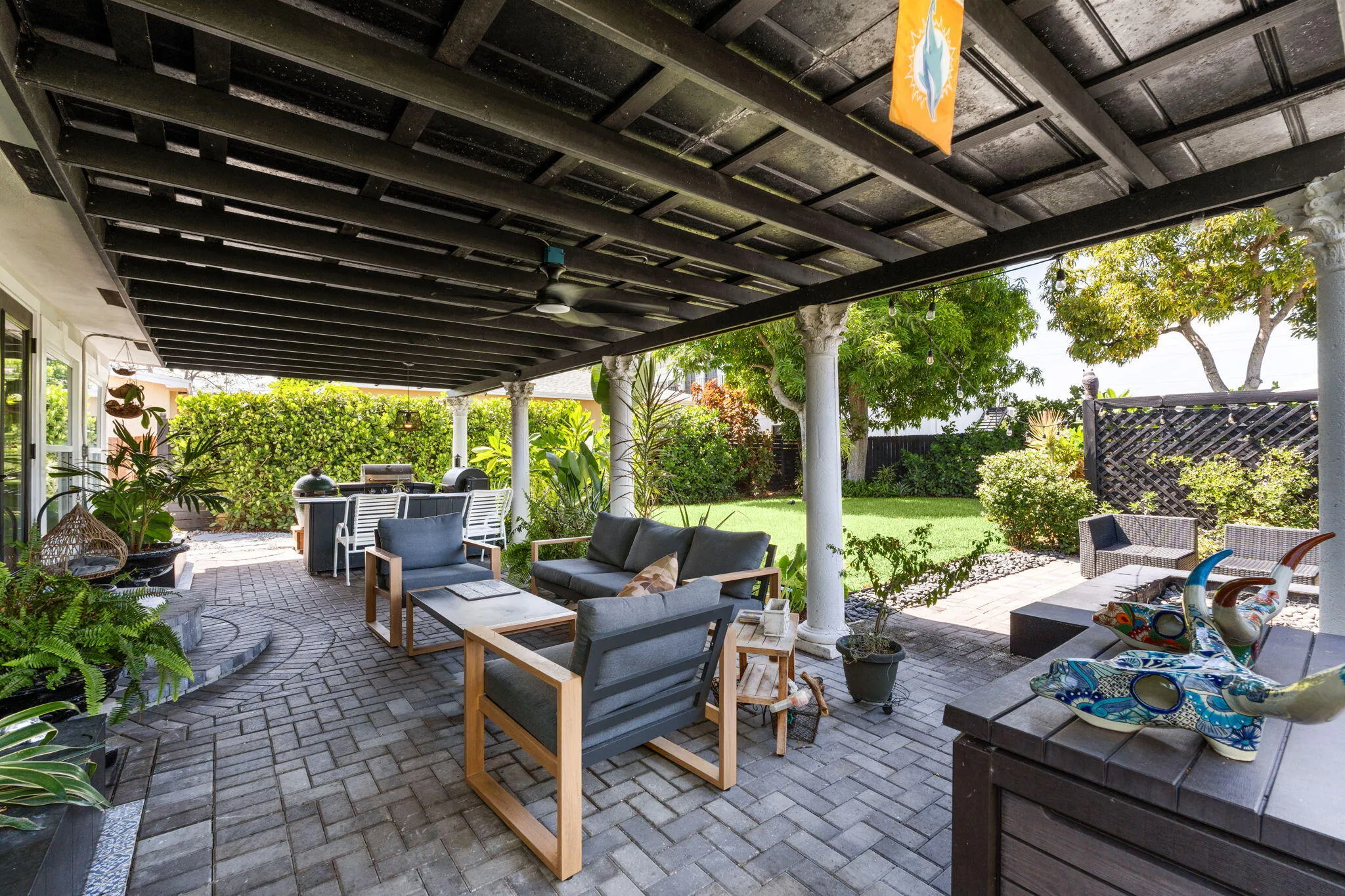 Outdoor seating