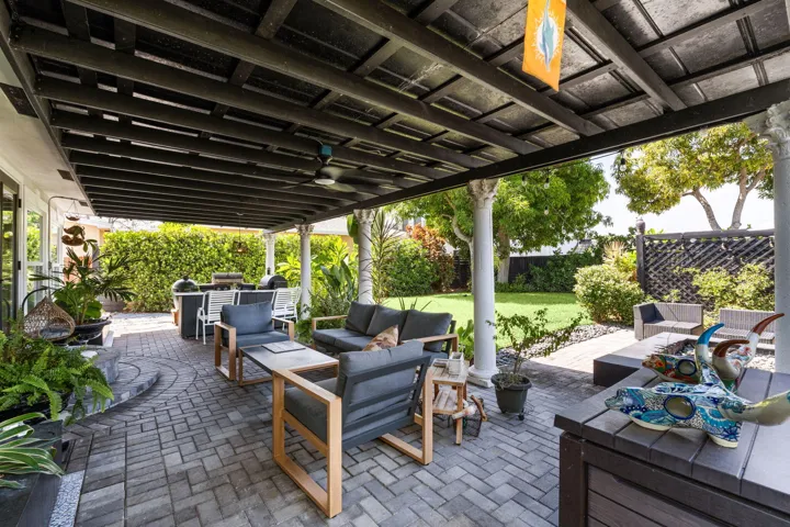 Outdoor seating