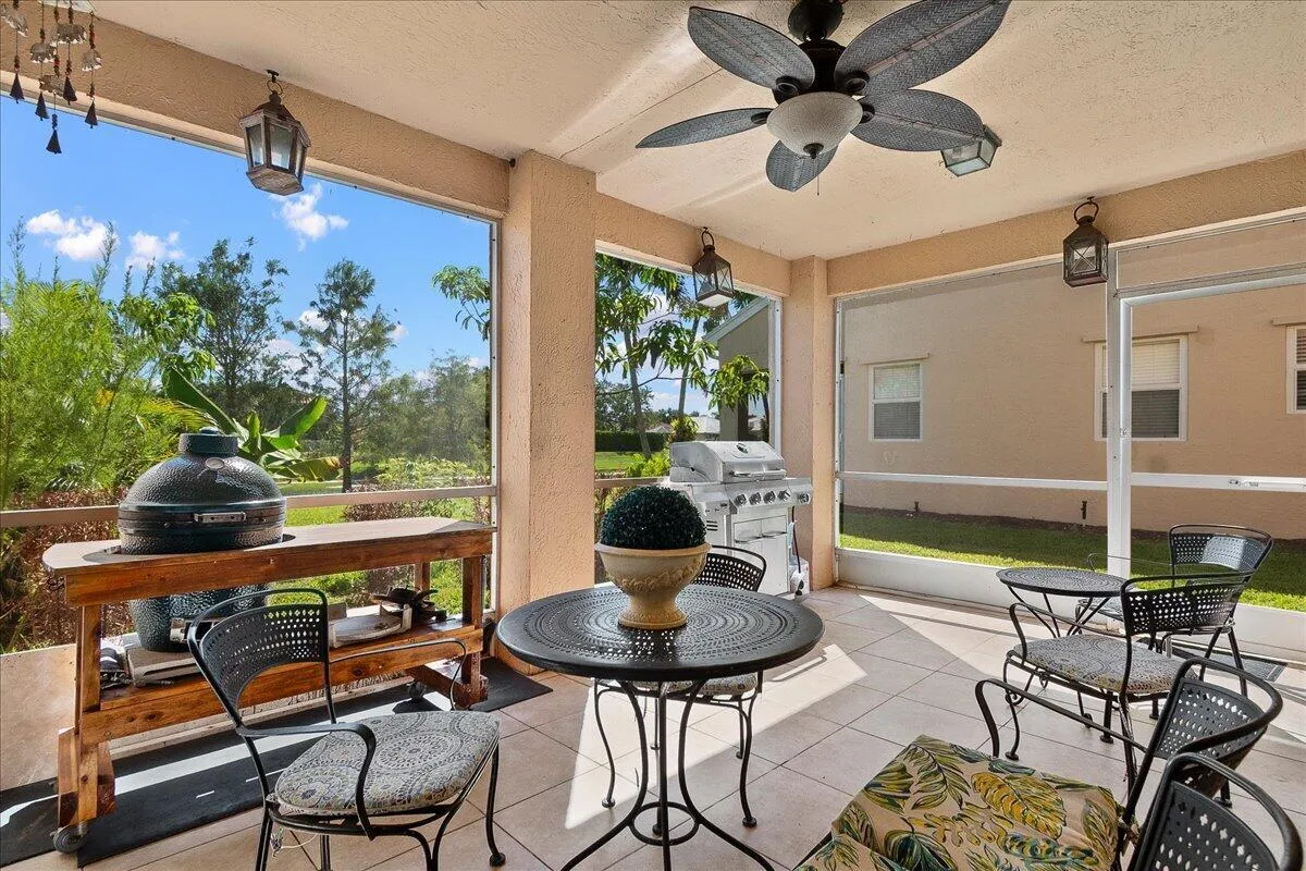 Screen Covered Patio