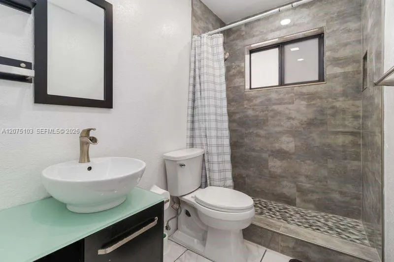 Updated bathroom design