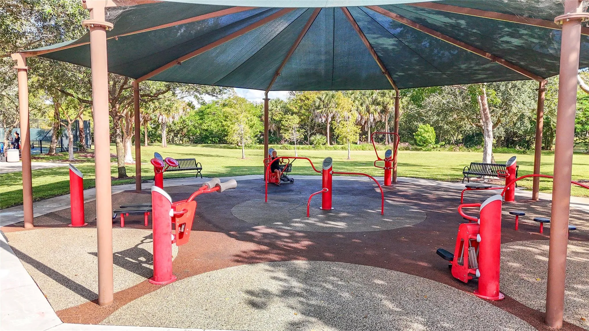 Outdoor exercise facility