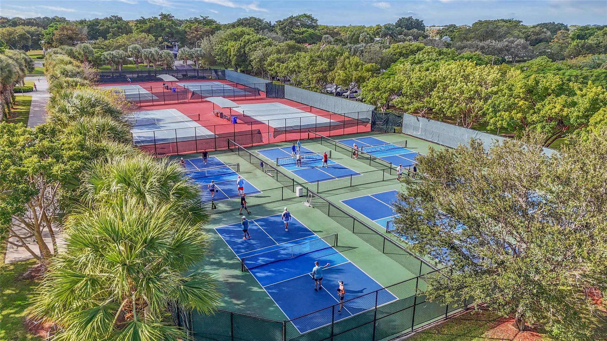Pickle Ball and Tennis courts