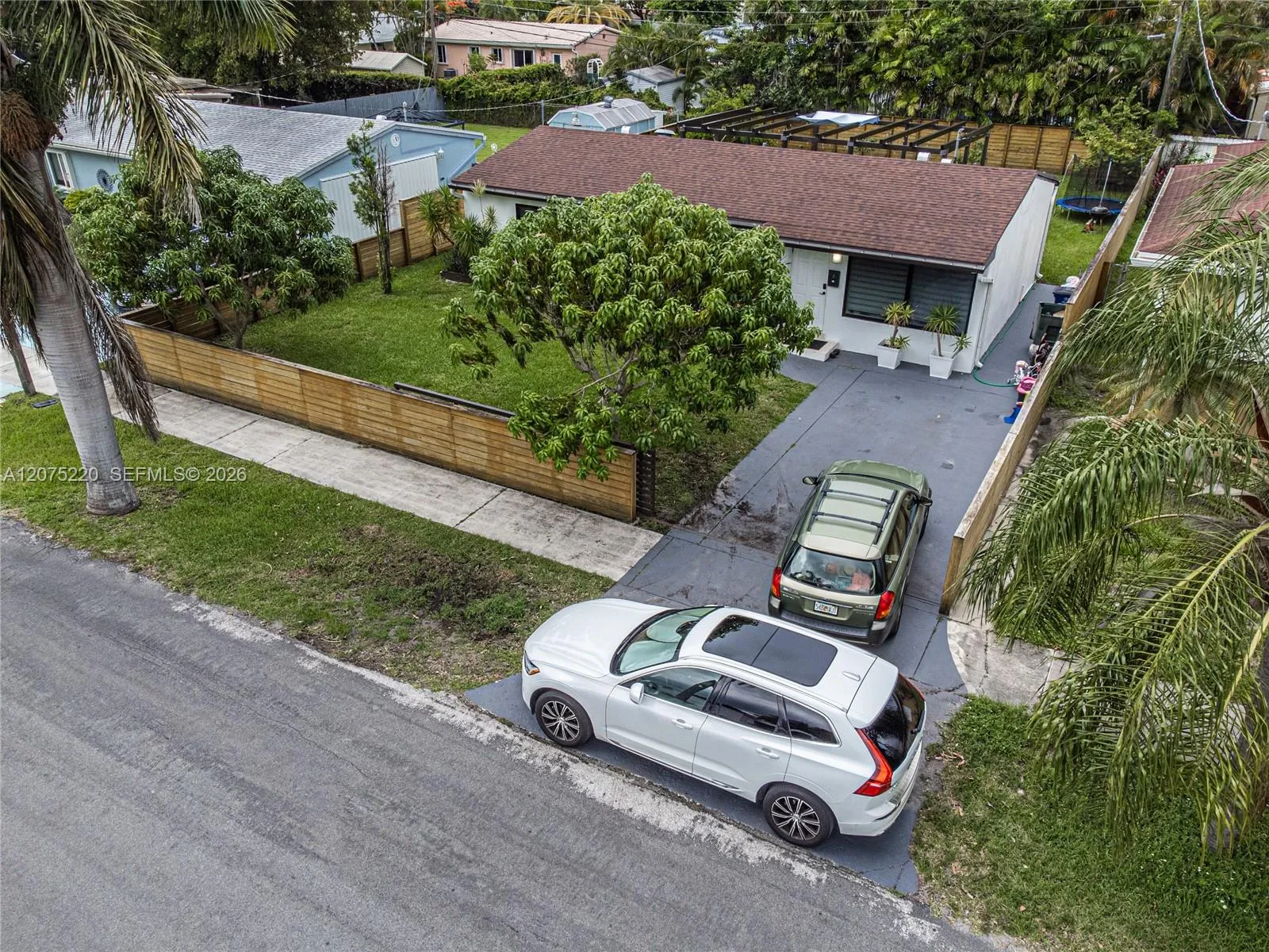 Completely Fenced-In Property