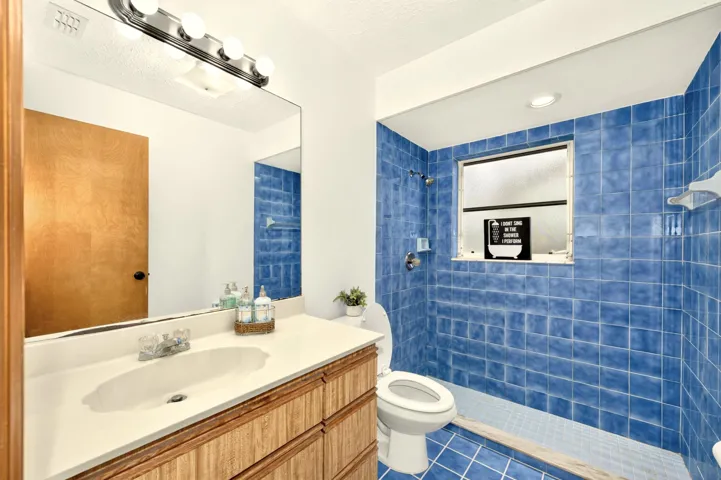 Bathroom 2 - Adjacent to Bedroom 2. Shower