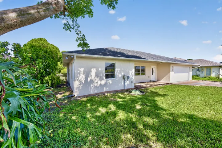 Discover the possibilities of this CBS Charmer located in a desirable neighborhood now surrounded by Newer Constructed Homes, further enhancing its appeal and potential. Ideal for INVESTORS, RENOVATORS and/or BUYERS with a Vision. 2BR, 2BA, 2CG with 500+sf covered screened lanai overlooking a spacious backyard with room to create your own outdoor retreat.