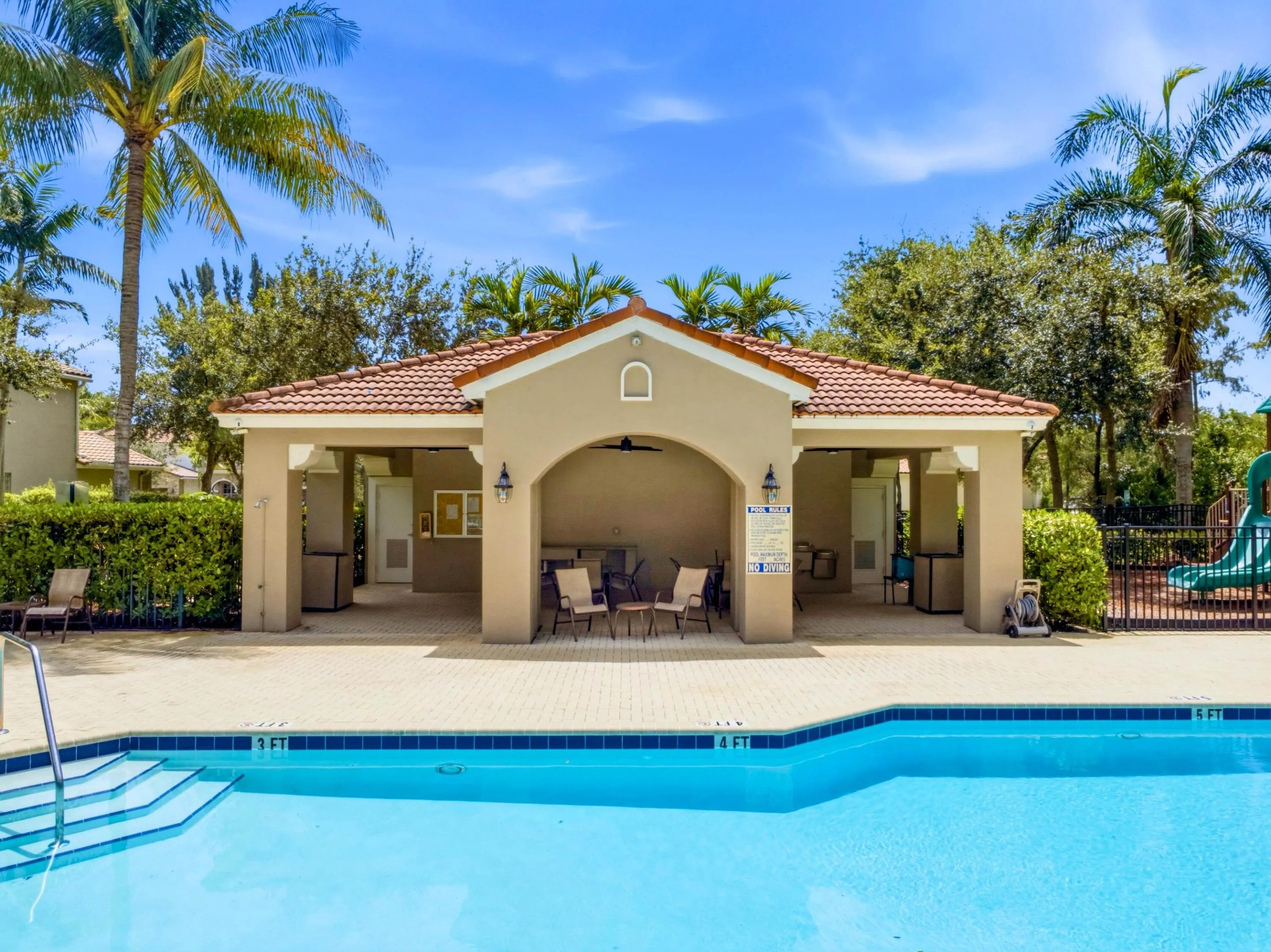 Community Pool Cabana