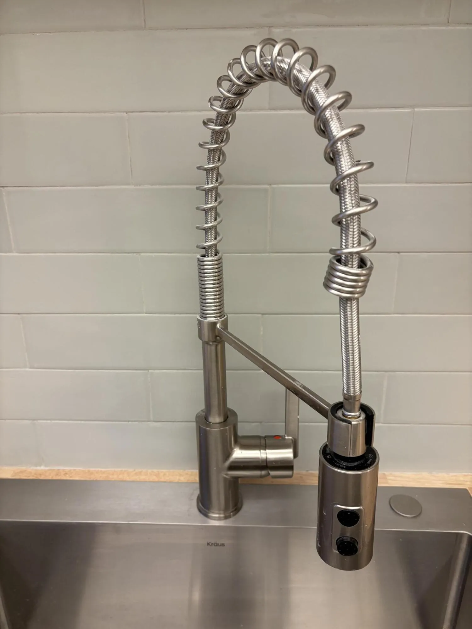 Brand new kitchen faucet