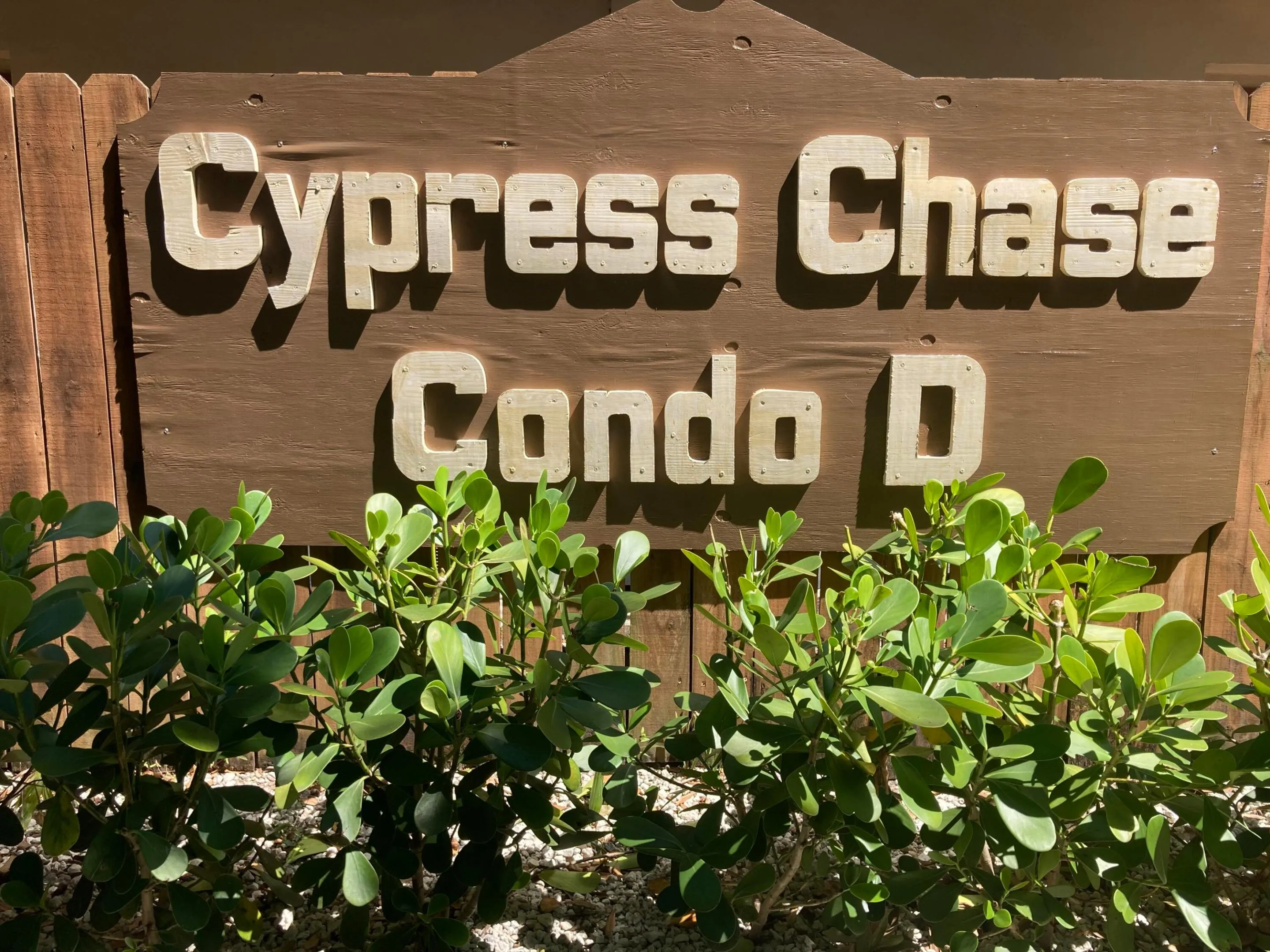 Sign in Front of Community Center