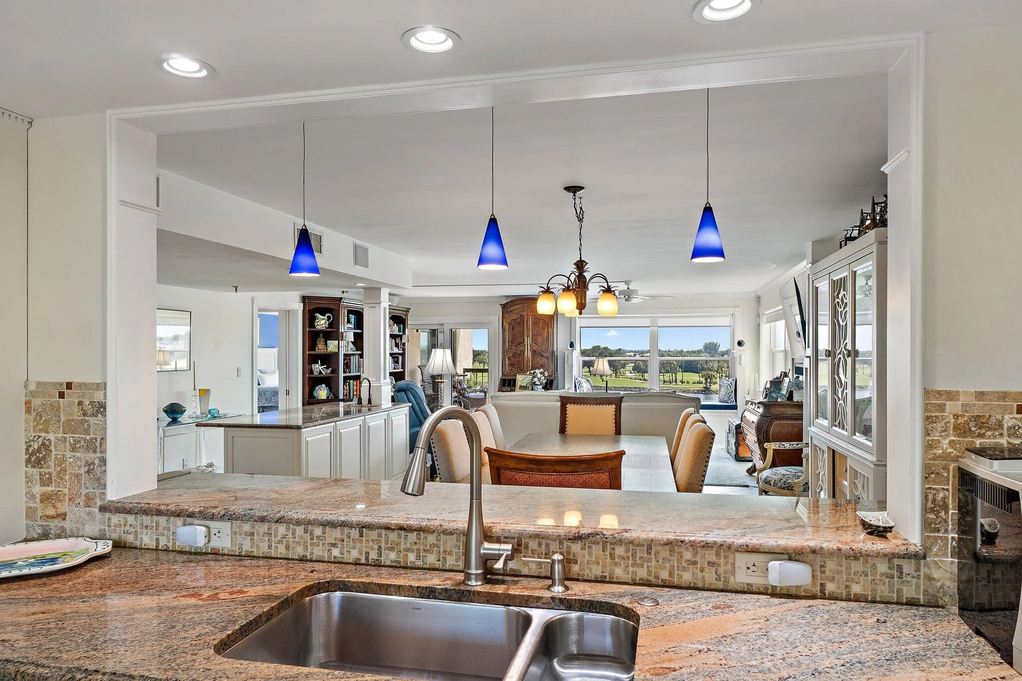 Kitchen View to Great Room