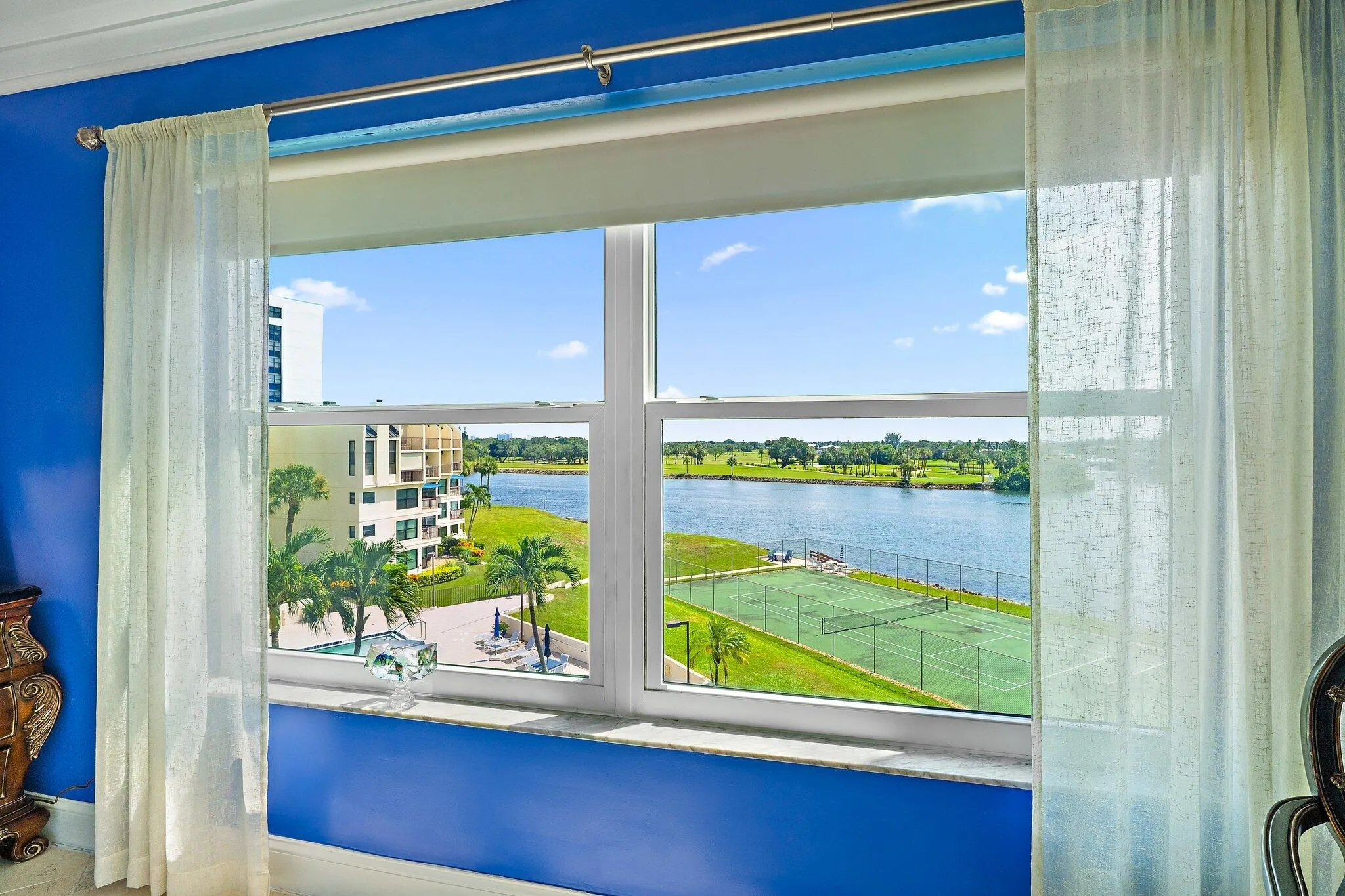 View to Water from Primary Bedroom