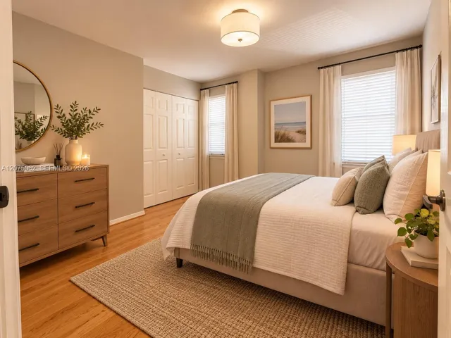 3rd Bedroom Virtually staged.
