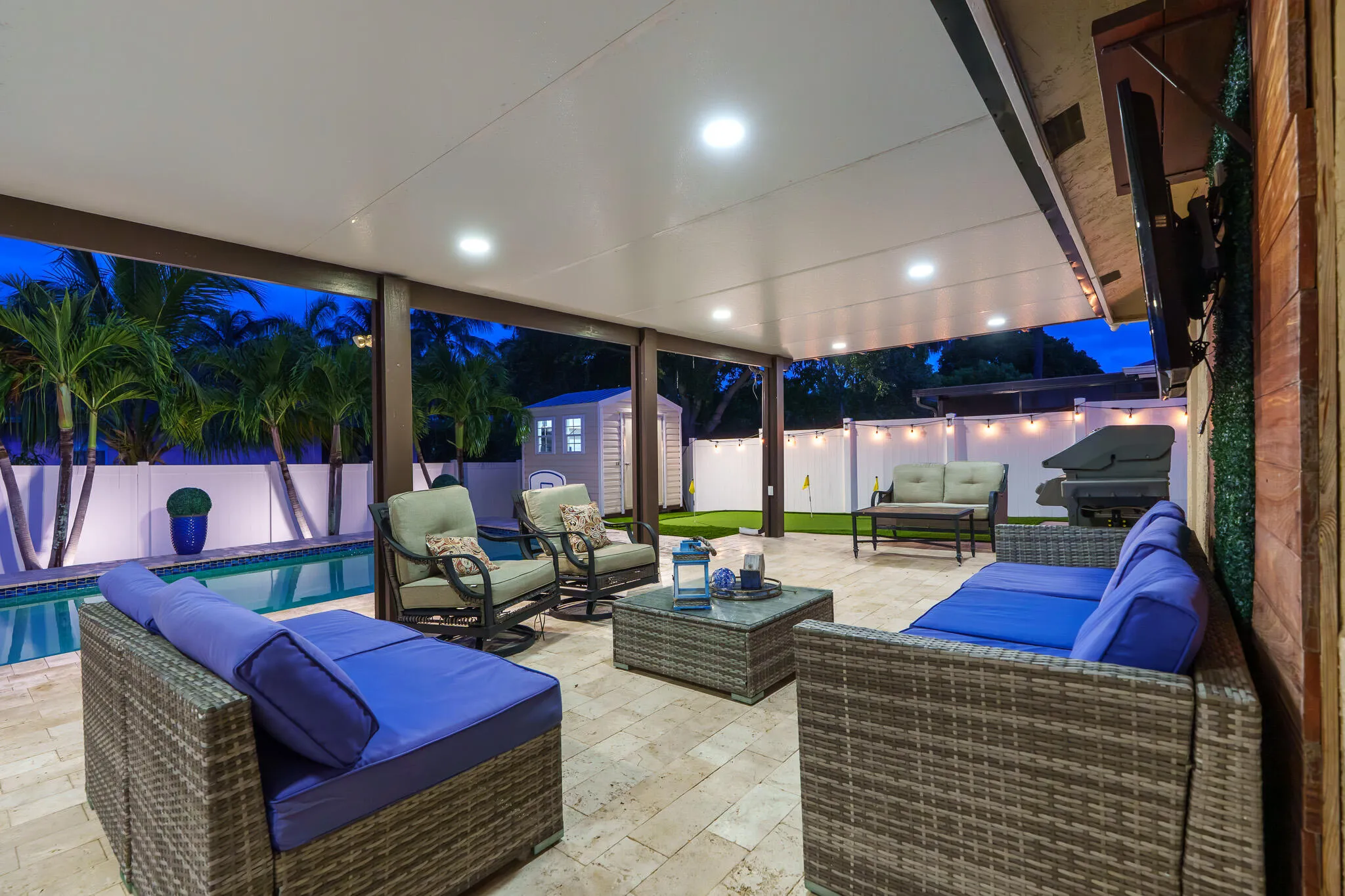Twilight Patio